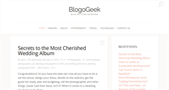 Desktop Screenshot of blogogeek.in